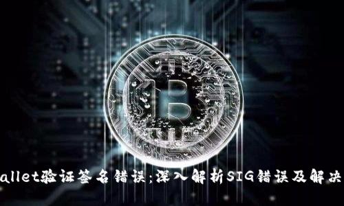 TPWallet验证签名错误:深入解析SIG错误及解决方案