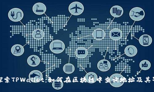 : 深入探索TPWallet:如何在区块链中查询地址及其界面详解