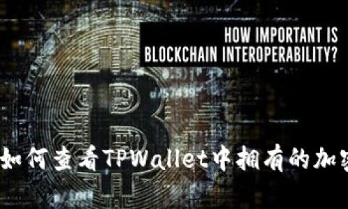 全面解析：如何查看TPWallet中拥有的加密货币资产